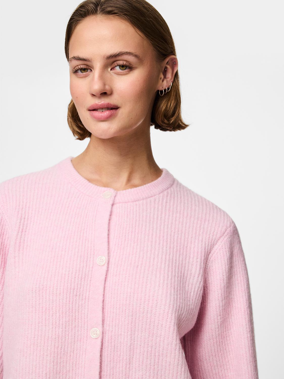 PCSILLY Knit Cardigan - Roseate Spoonbill - VERO MODA & VILA Bergvik